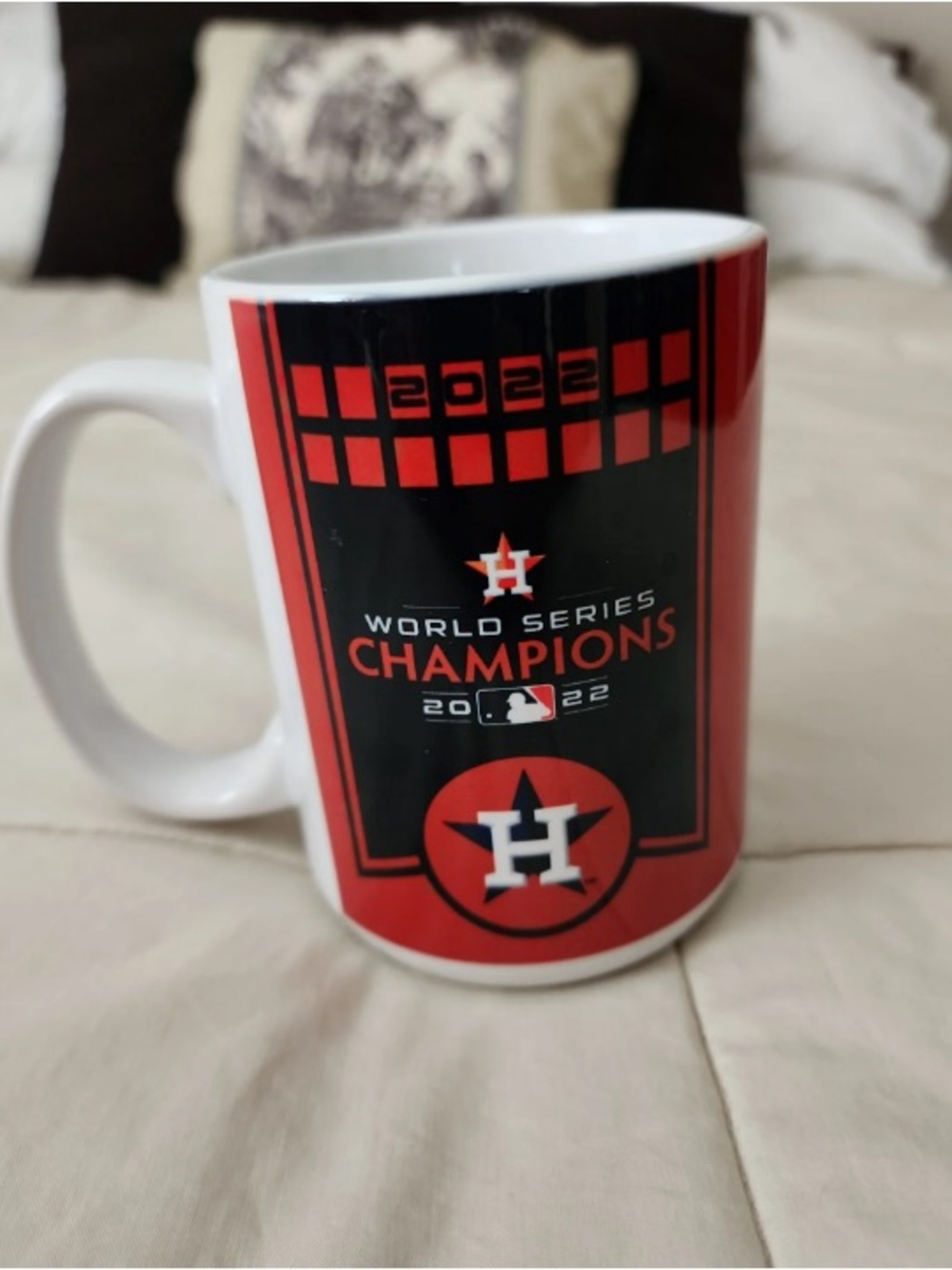 2022 World Series Champions Red Ceramic Coffee Mug
